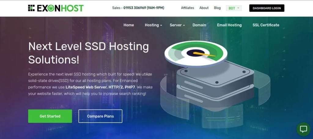 Fast and most secured web hosting services in Bangladesh